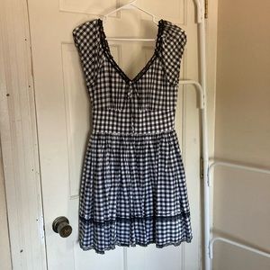Vintage Betsey Johnson Picnic Gingham Dress